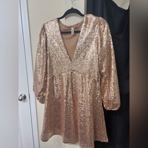 Rose Gold H&M Dress
